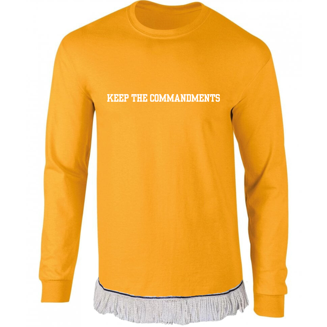 Keep the Commandments Adult Long Sleeve T-Shirt