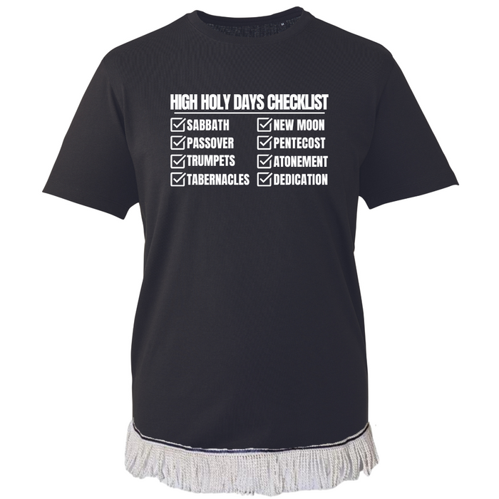 Holy Days Checklist Adult T-Shirt