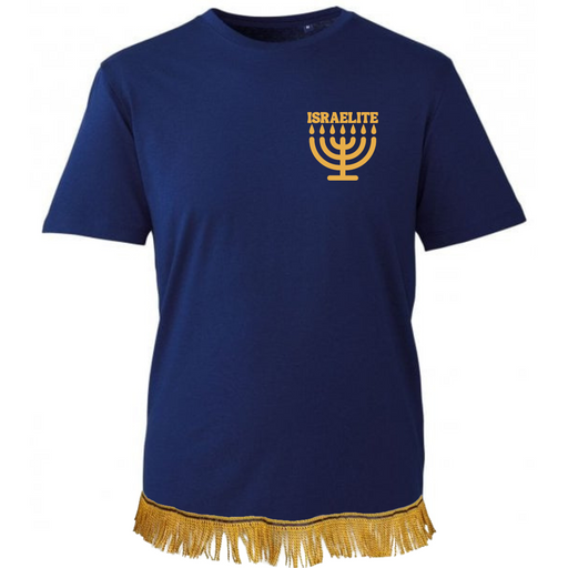 ISRAELITE Menorah T-Shirt - Free Worldwide Shipping- Sew Royal US