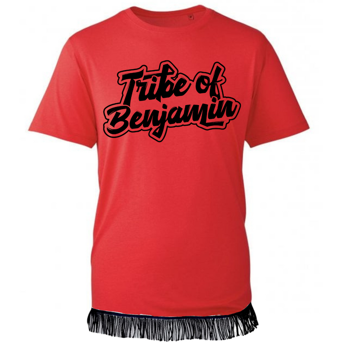 Tribe of Benjamin Adult T-Shirt with Black Vinyl