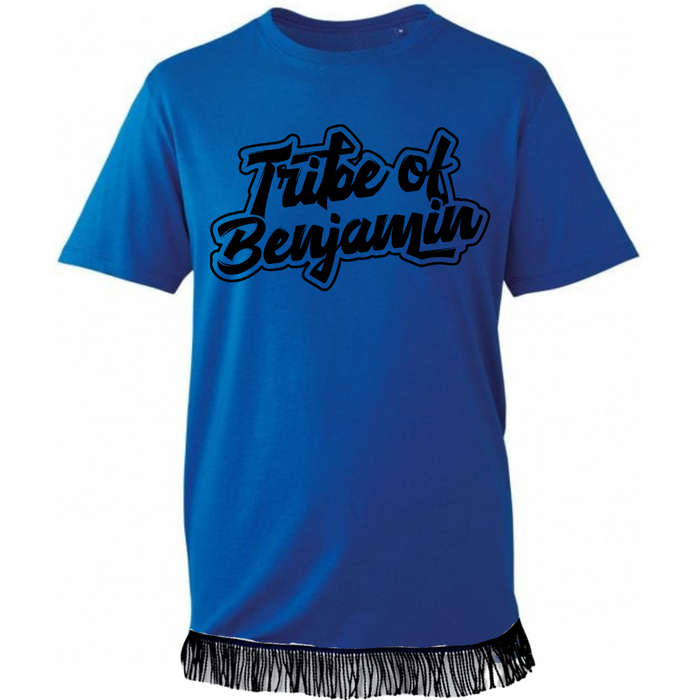 Tribe of Benjamin Adult T-Shirt with Black Vinyl