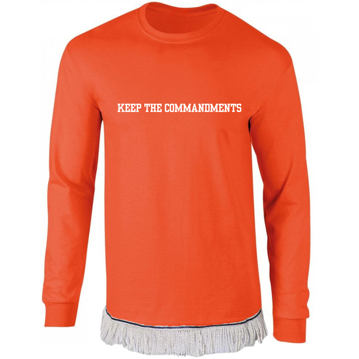 Keep the Commandments Adult Long Sleeve T-Shirt