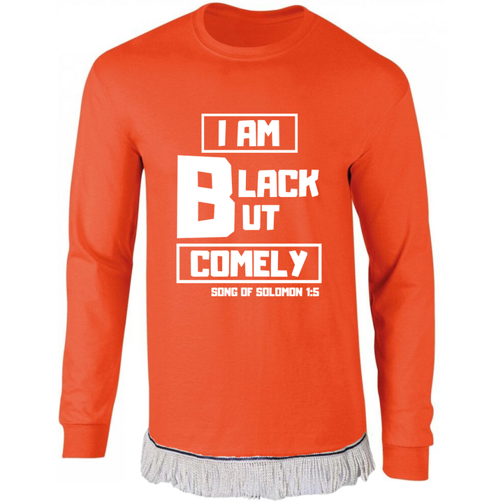 Black But Comely Adult Long Sleeve T-Shirt