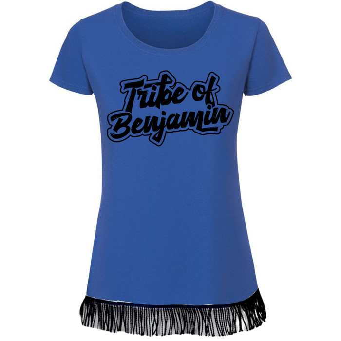 Tribe of Benjamin Women's T-Shirt with Black Vinyl