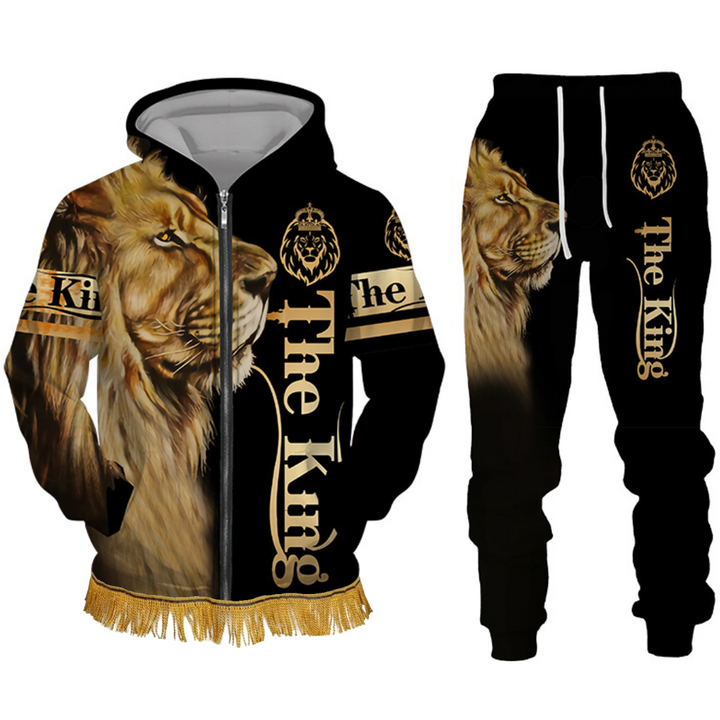 The King Zipper Tracksuit Set