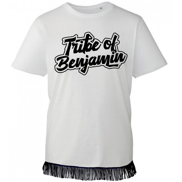 Tribe of Benjamin Adult T-Shirt with Black Vinyl