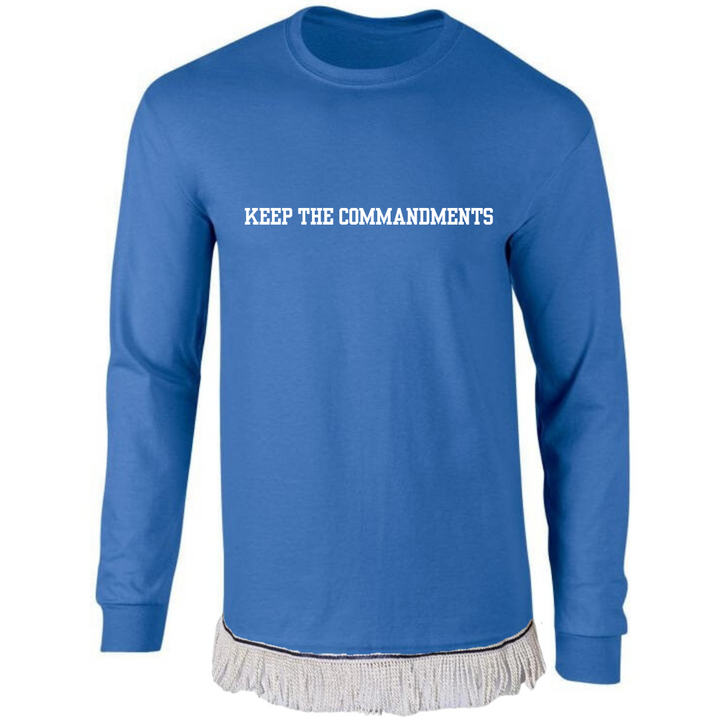 Keep the Commandments Adult Long Sleeve T-Shirt