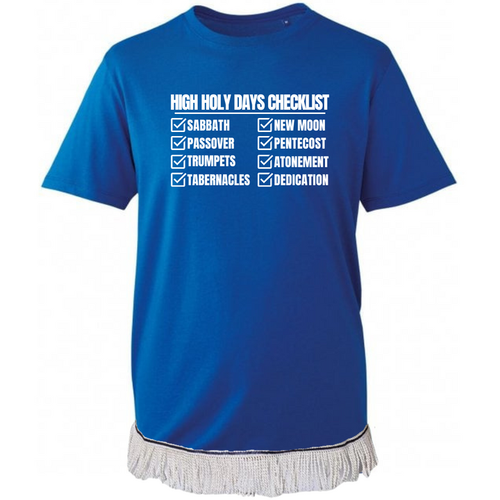 Holy Days Checklist Adult T-Shirt