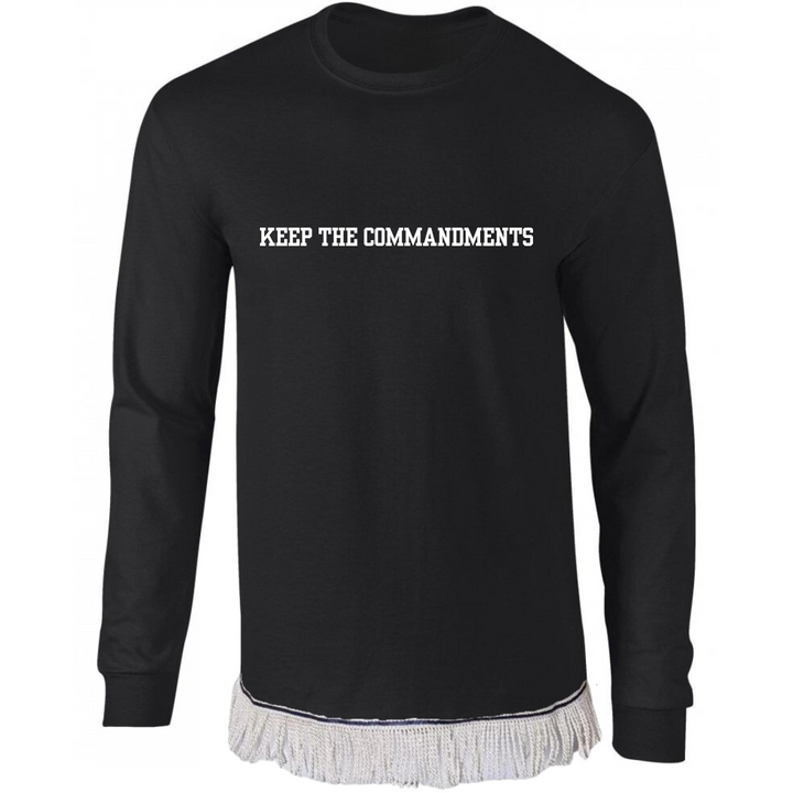 Keep the Commandments Adult Long Sleeve T-Shirt