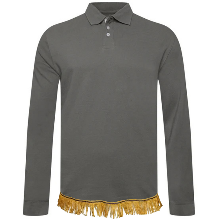 Cotton Long Sleeve Fringed Polo Bundle