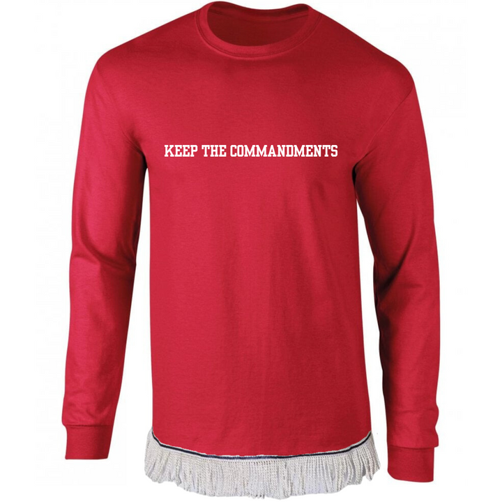 Keep the Commandments Adult Long Sleeve T-Shirt