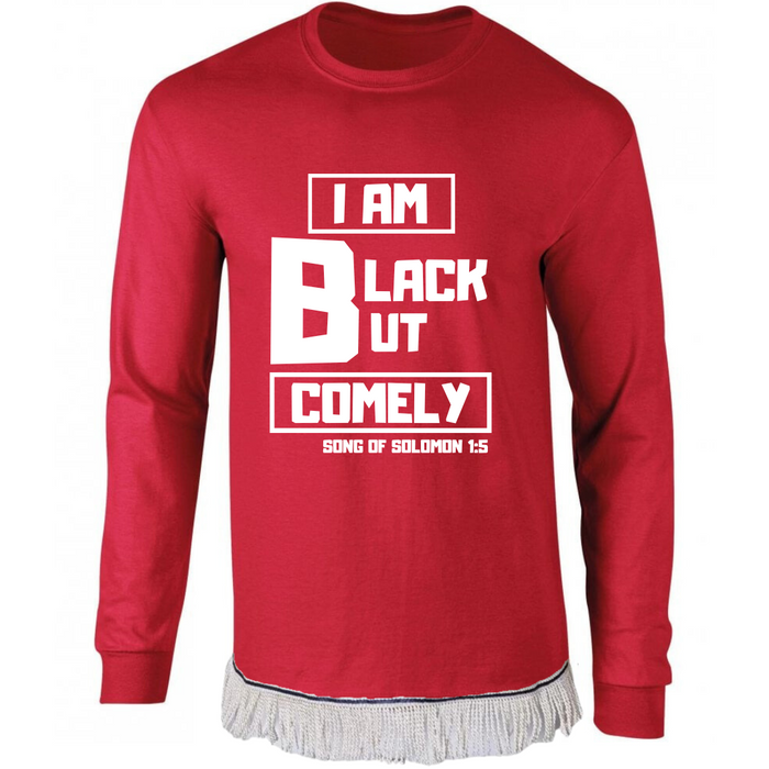 Black But Comely Adult Long Sleeve T-Shirt