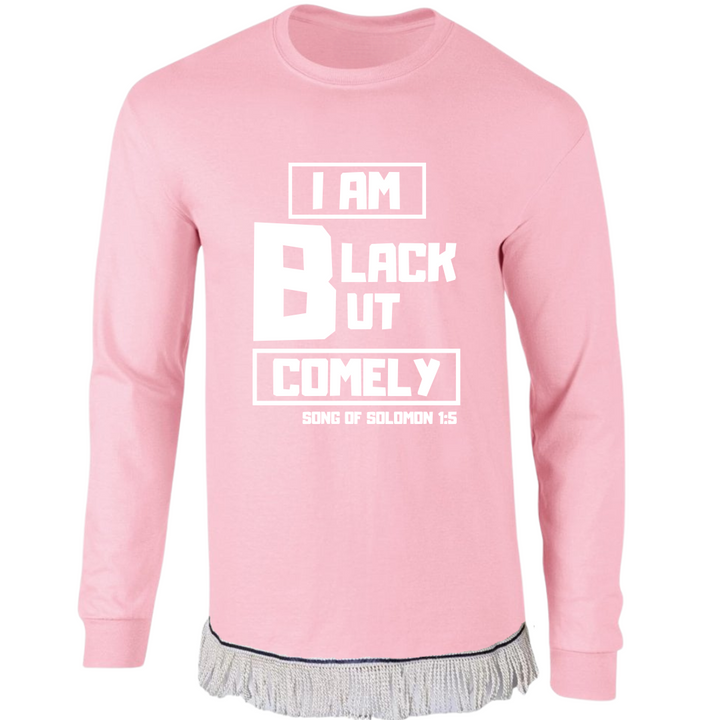 Black But Comely Adult Long Sleeve T-Shirt