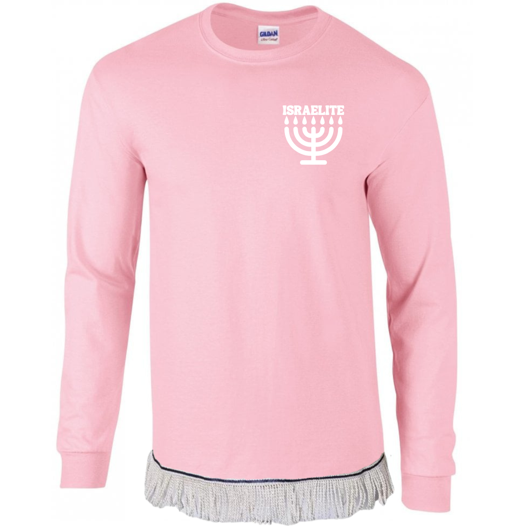 ISRAELITE Menorah Adult Long Sleeve T-Shirt