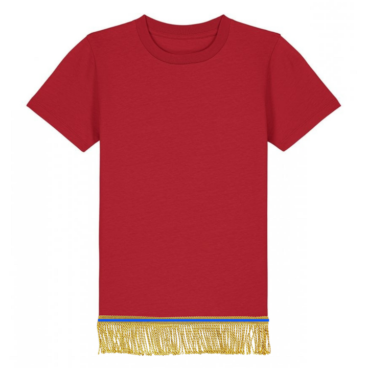 Children's 100% Organic Cotton T-Shirt with Fringes