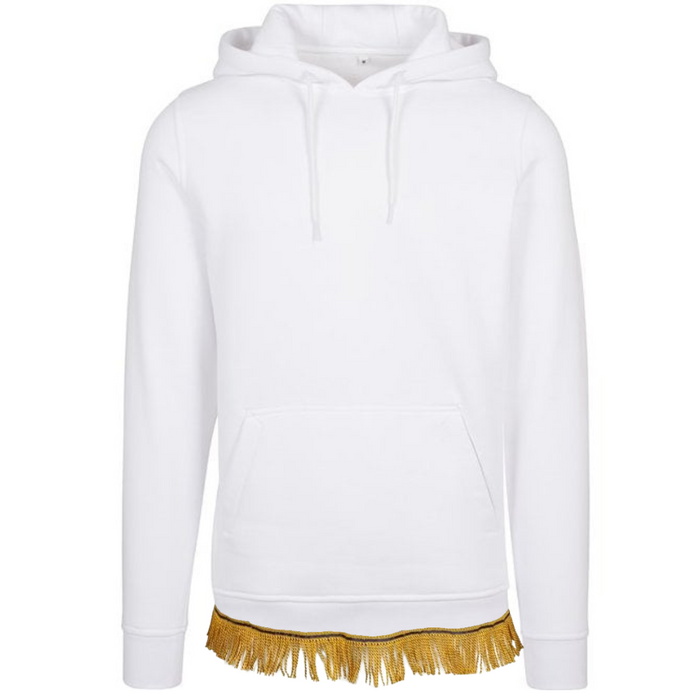 Men's Organic Cotton Hoodie with Fringes