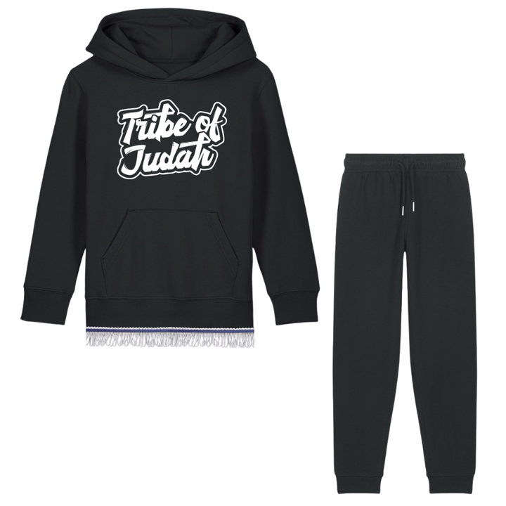 Tribe of Judah Boys Organic Cotton Hoodie & Joggers Set