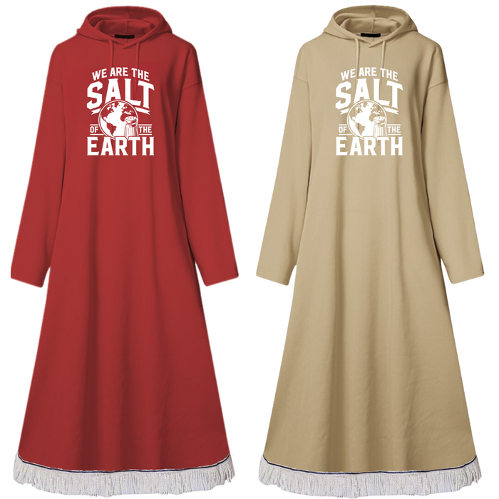 Salt of the Earth Hooded Maxi Dress