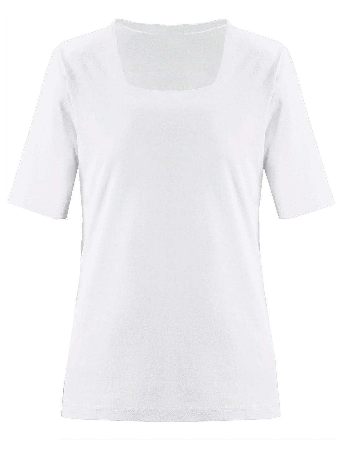 Women's Cotton Square Neck T-Shirt