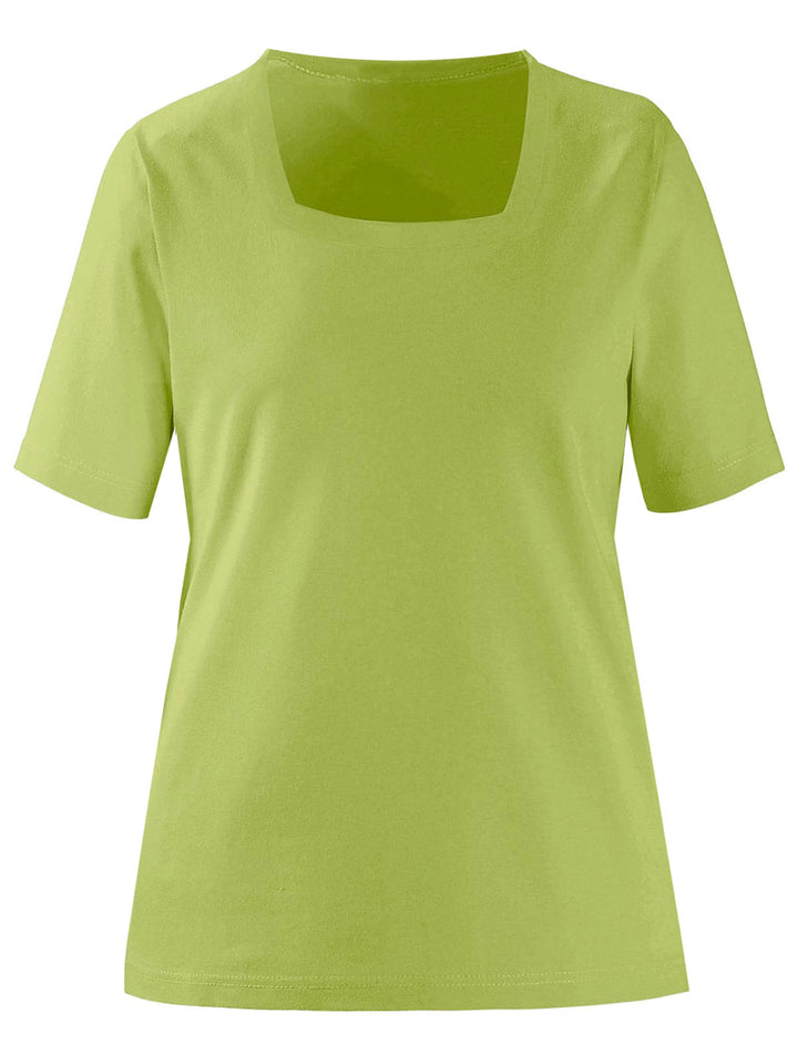 Women's Cotton Square Neck T-Shirt