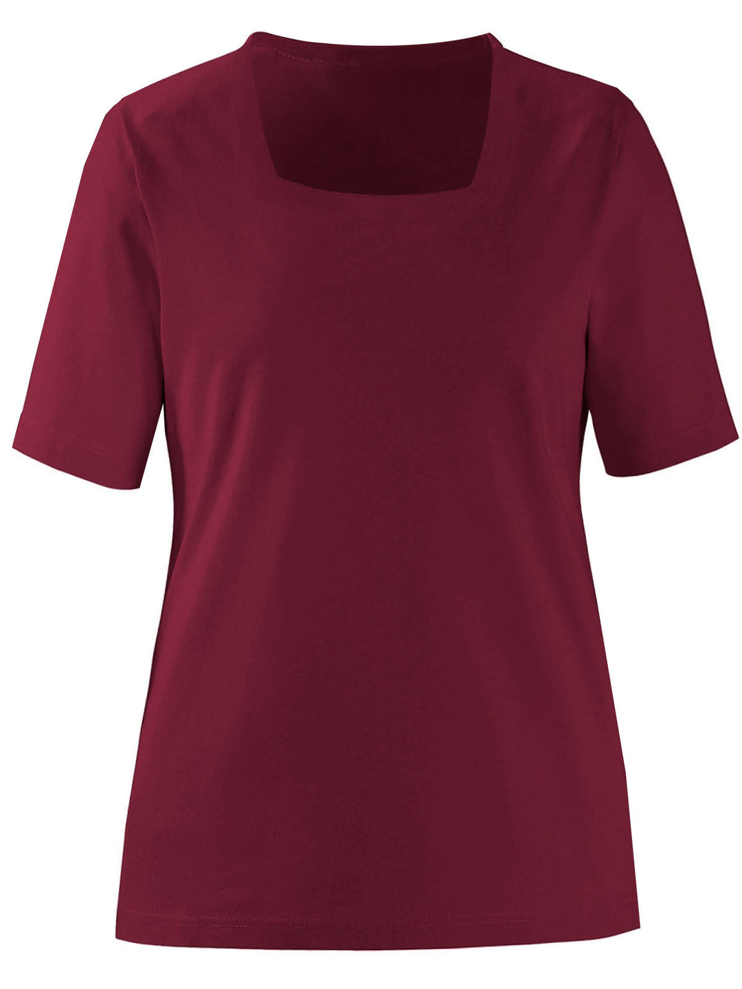 Women's Cotton Square Neck T-Shirt