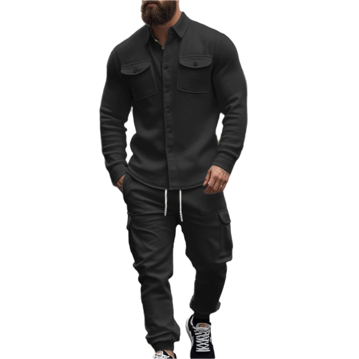 Men's Cargo Jacket and Pants Set