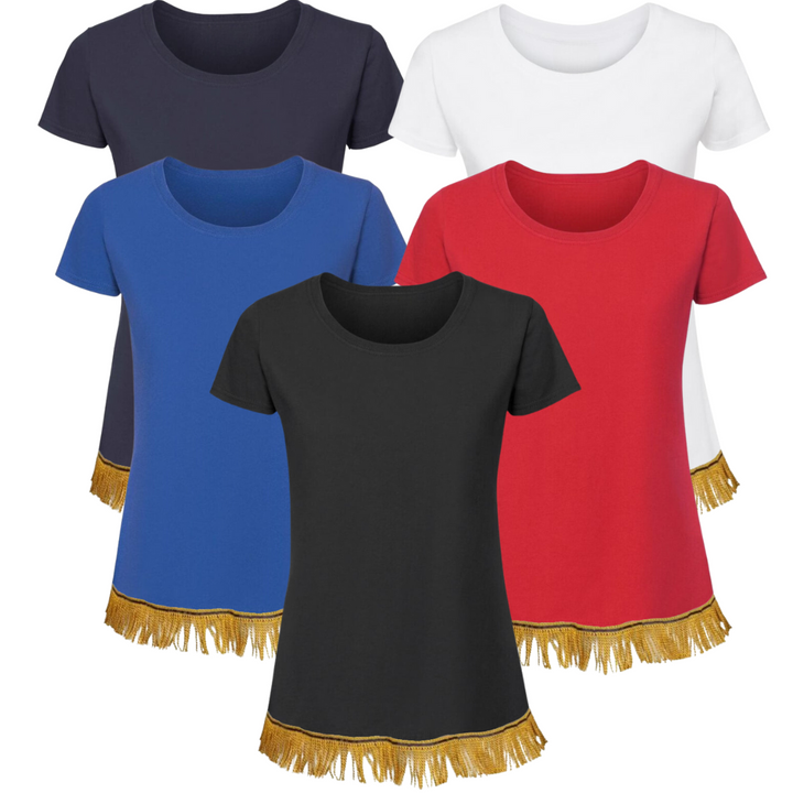 Women's Fringed T-Shirts Bundle