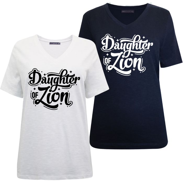 Daughter of Zion Women's V-Neck T-Shirt