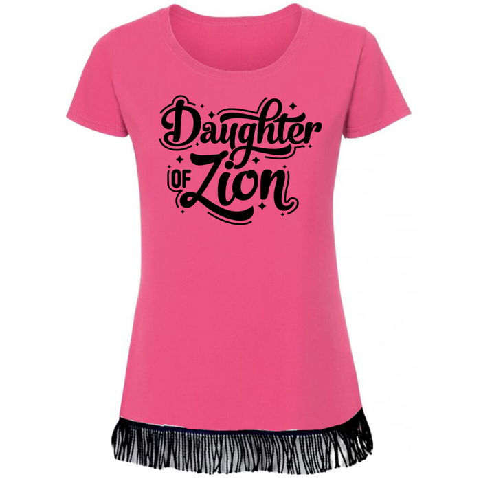 Daughter of Zion Women's T-Shirt with Black Vinyl