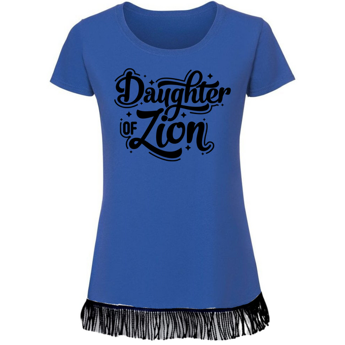 Daughter of Zion Women's T-Shirt with Black Vinyl