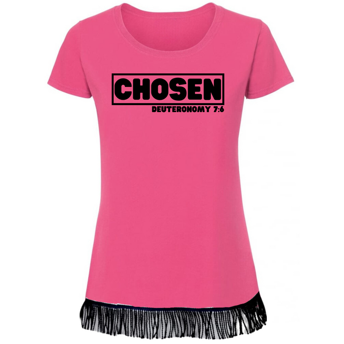 CHOSEN Women's Short Sleeve with Black Vinyl