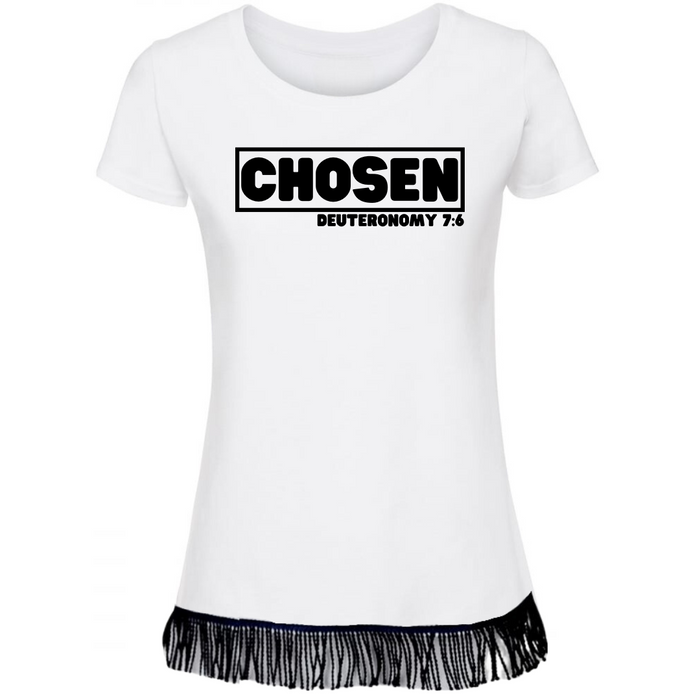 CHOSEN Women's Short Sleeve with Black Vinyl