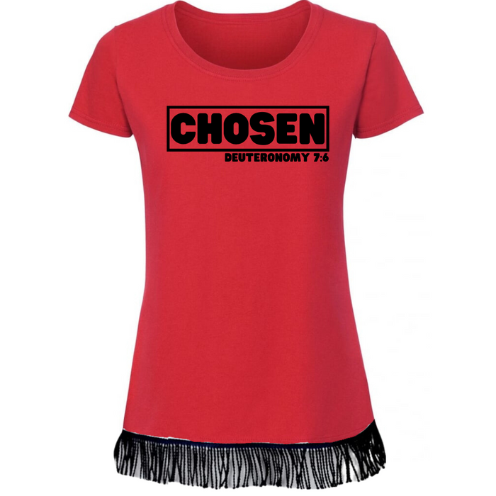 CHOSEN Women's Short Sleeve with Black Vinyl