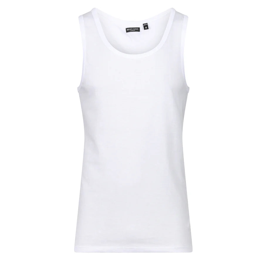 Men's Cotton Tank Tops with Fringes