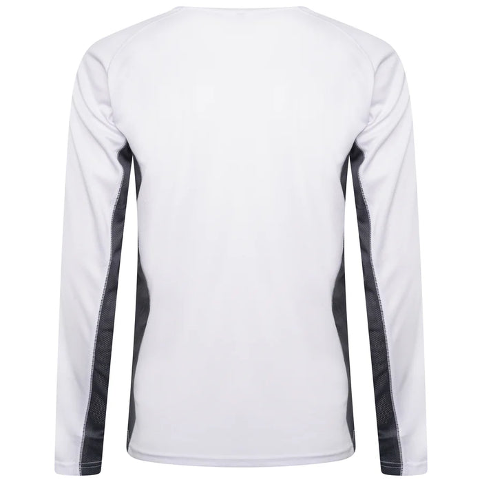 Men's Contrast Fitness Long Sleeve with Fringes