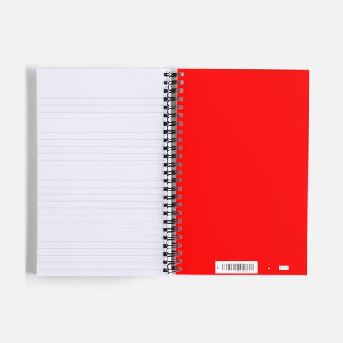 Red SPA Spiral-Bound Notebook