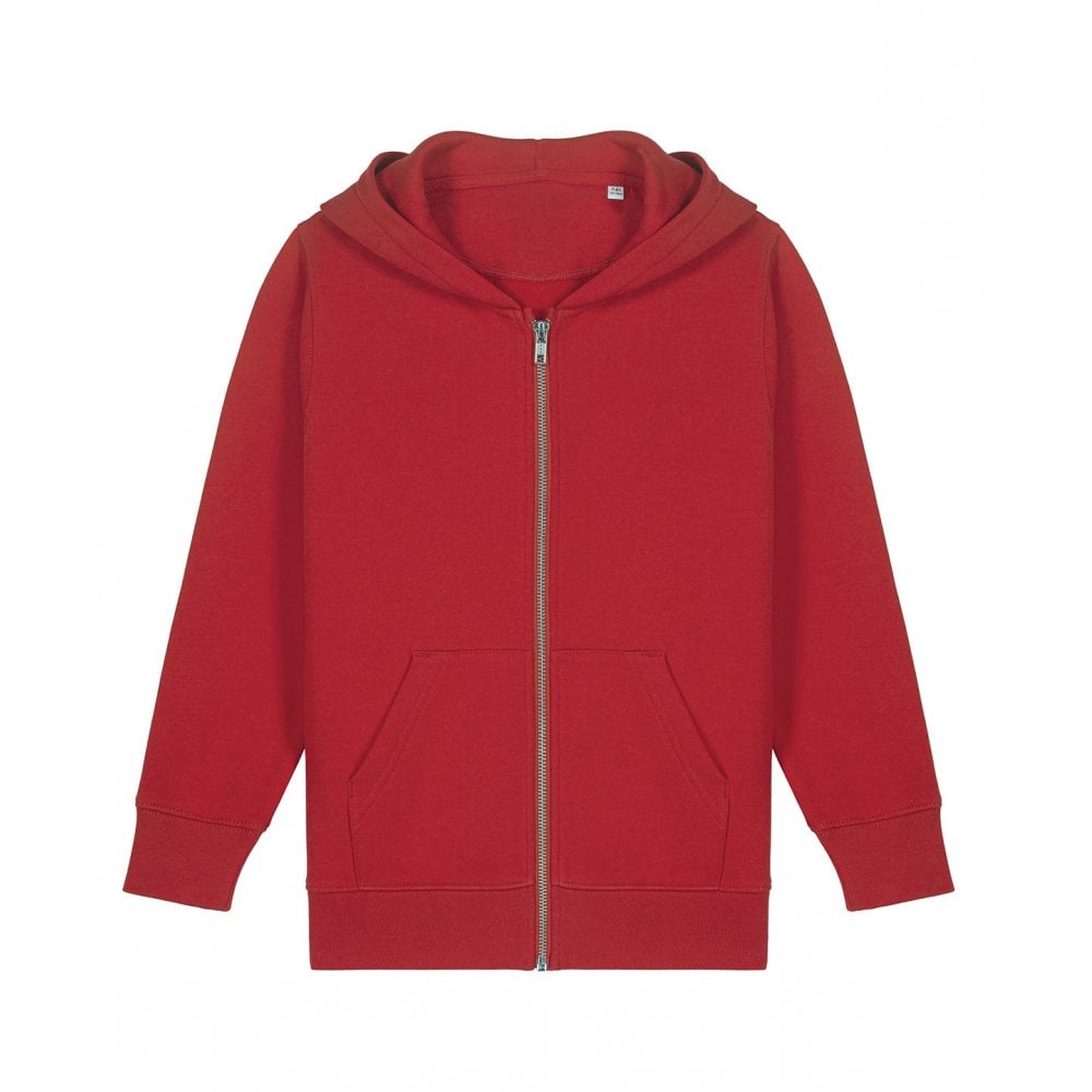 Children's Organic Cotton Zipper Hoodie with Fringes