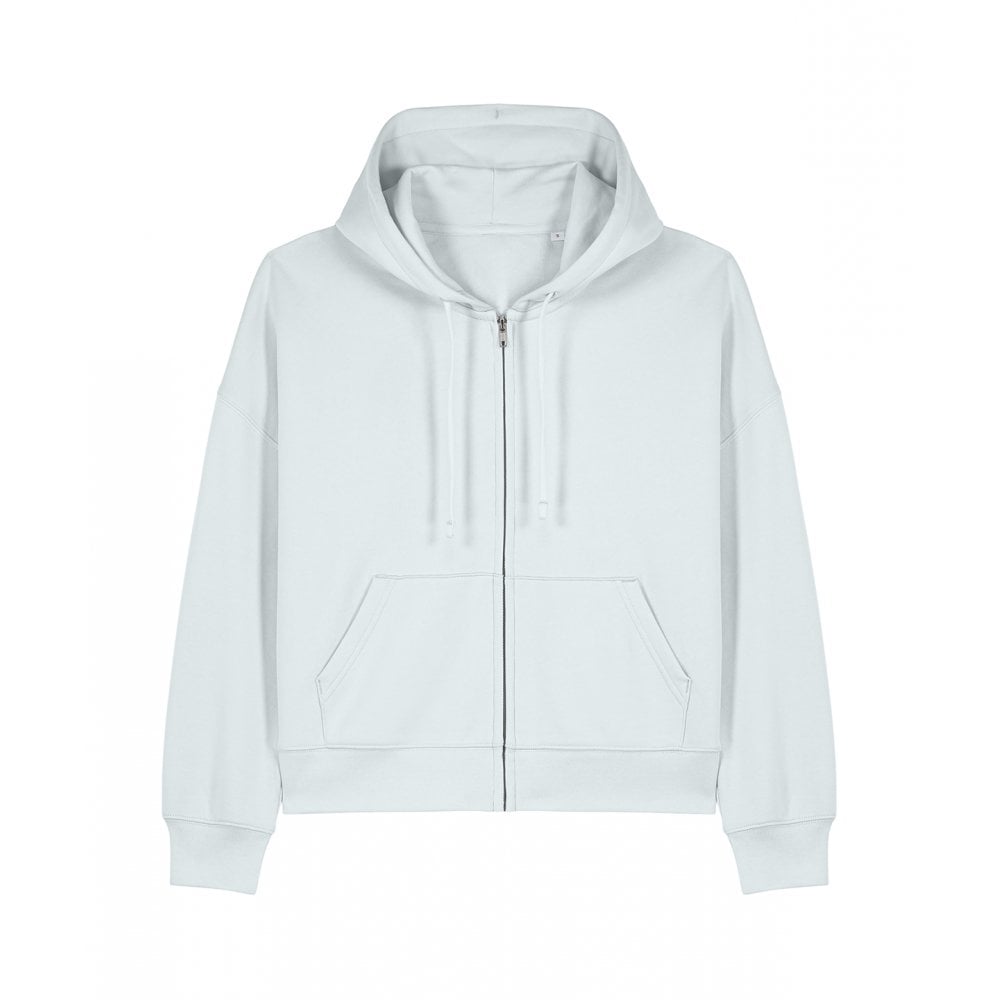 Women's Organic Cotton Zipper Hoodie with Fringes