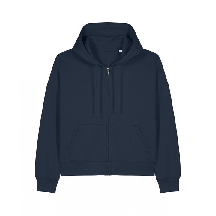 Women's Organic Cotton Zipper Hoodie with Fringes