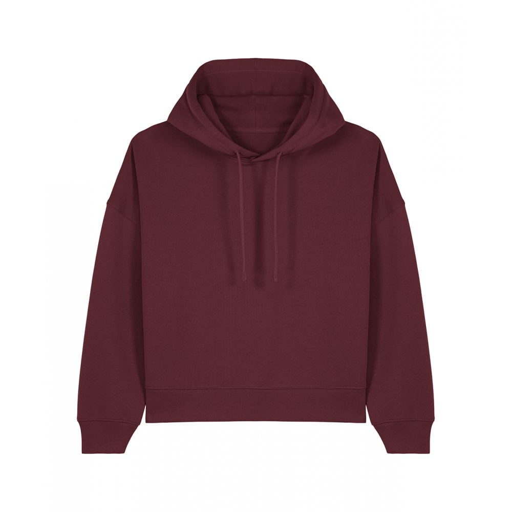 Women's Organic Cotton Pullover Hoodie with Fringes