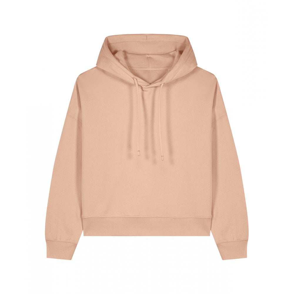 Women's Organic Cotton Pullover Hoodie with Fringes