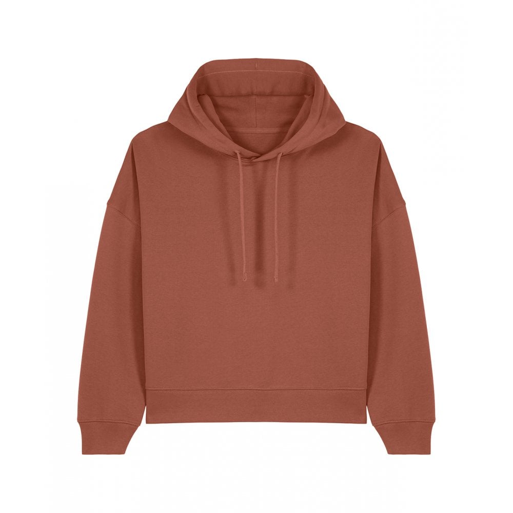 Women's Organic Cotton Pullover Hoodie with Fringes