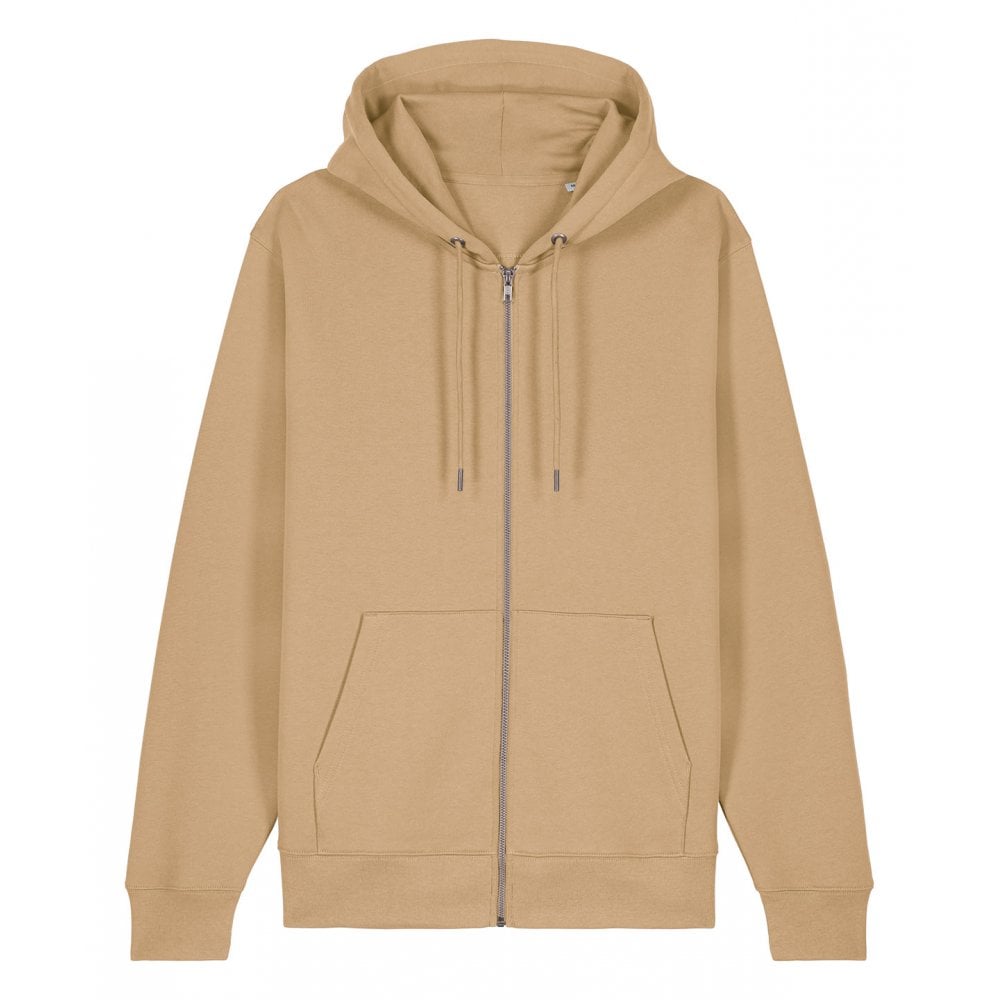 100% Organic Cotton Zipper Hoodie with Fringes