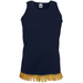 Men's Plain Fringed Tank Top/Vest - Free Worldwide Shipping- Sew Royal US